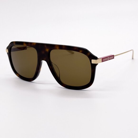 NEW GUCCI GG1309S 006, UNISEX SHIELD SUNGLASSES GUCCI - Picture 4 of 13